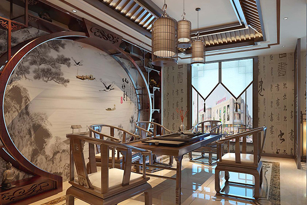 成都茶樓裝修效果圖及設(shè)計風格介紹