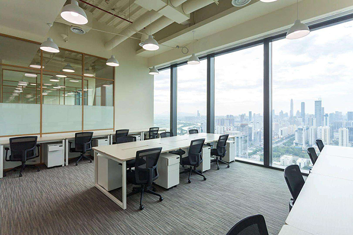 寫字樓辦公樓落地窗怎么設(shè)計裝修？