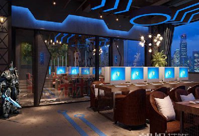 新開網(wǎng)咖裝修設(shè)計(jì)需要注意的四點(diǎn)問題！