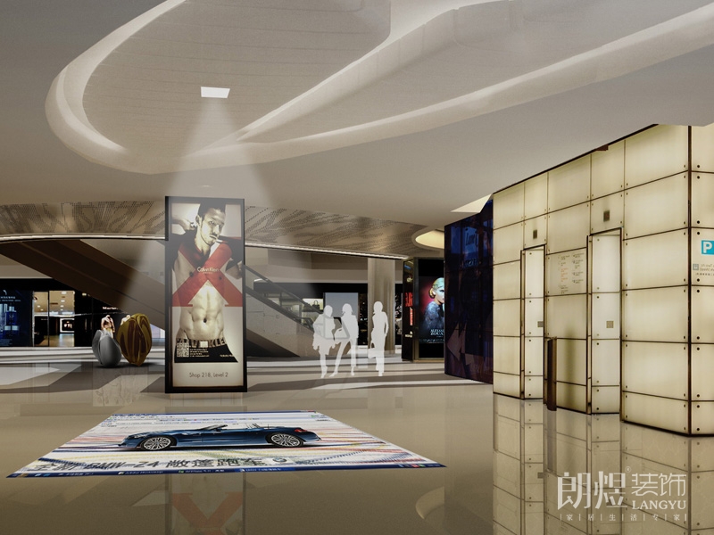 工裝案例-商場設計效果圖