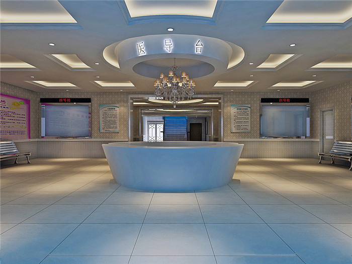 高新區(qū)大型綜合醫(yī)院導(dǎo)醫(yī)臺設(shè)計(jì)效果圖