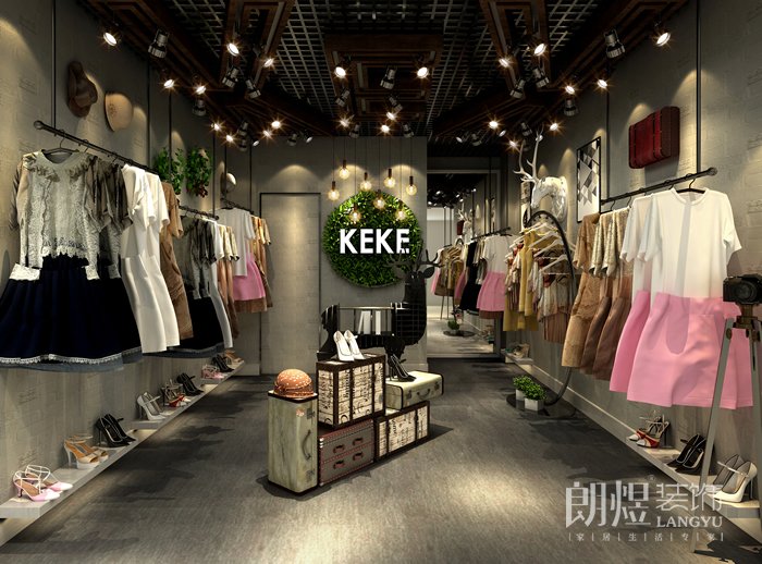 女裝店鋪裝修設(shè)計(jì)-室內(nèi)設(shè)計(jì)效果圖3