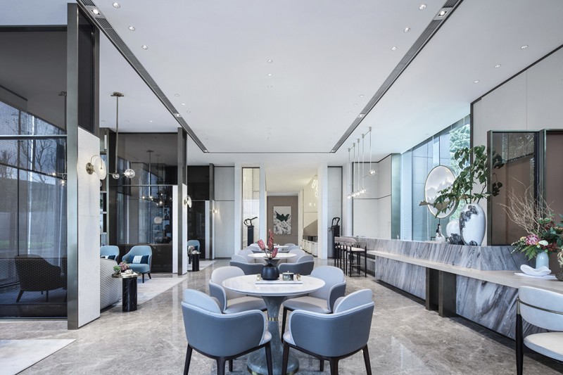 售樓銷售中心-貴賓接待區(qū)效果圖