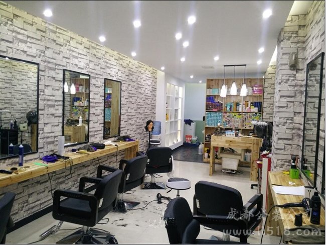 理發(fā)門店裝修設計效果圖3