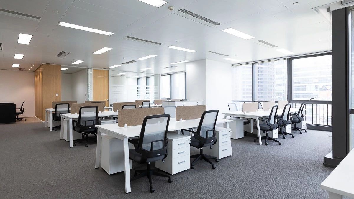 簡約辦公室裝修設(shè)計圖片