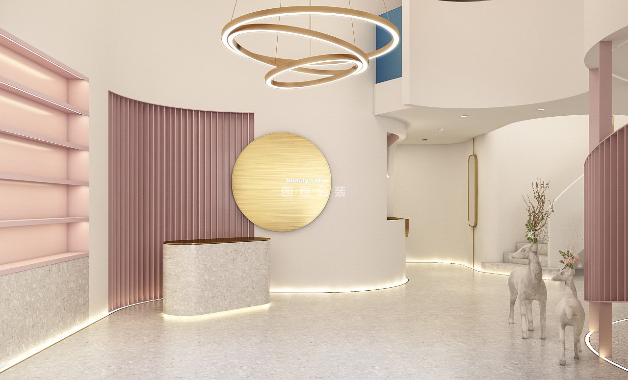 美容院大廳設(shè)計(jì)效果圖