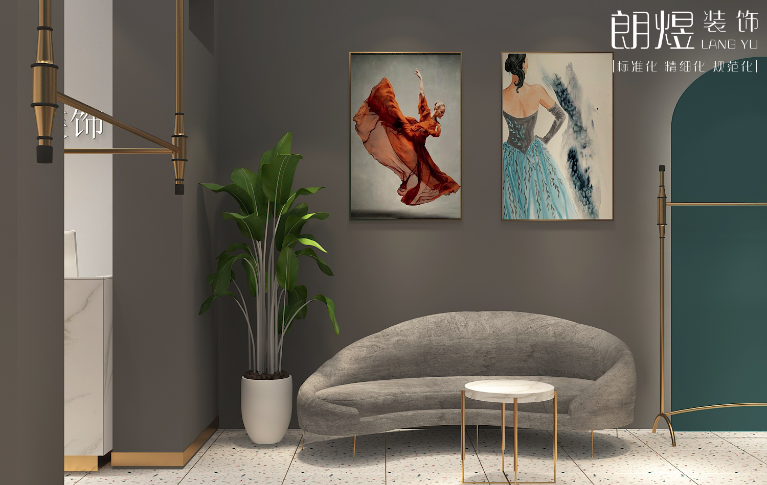 商場(chǎng)時(shí)尚女裝店鋪裝修效果圖