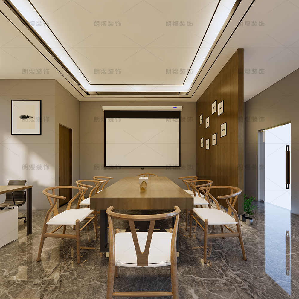 貿易有限公司辦公室裝修效果圖