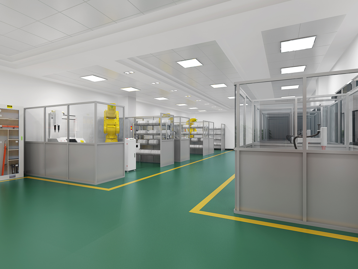 園區(qū)廠(chǎng)房辦公樓裝修設(shè)計(jì)效果圖