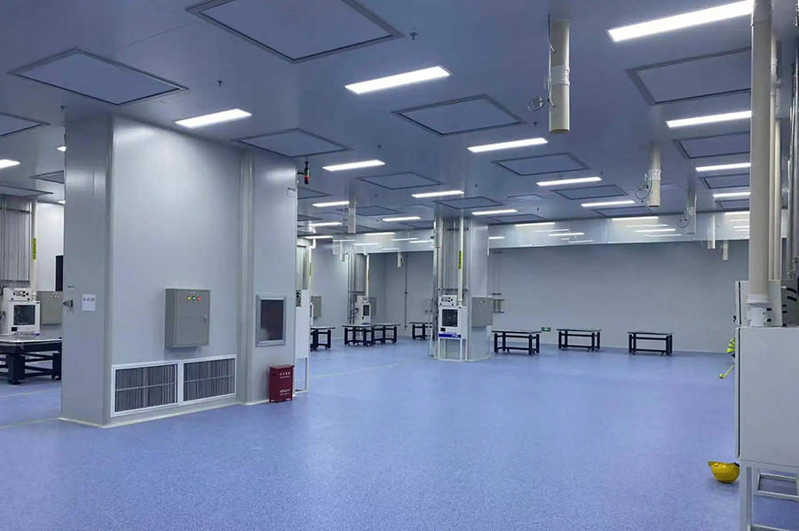 十萬級凈化車間廠房裝修效果圖