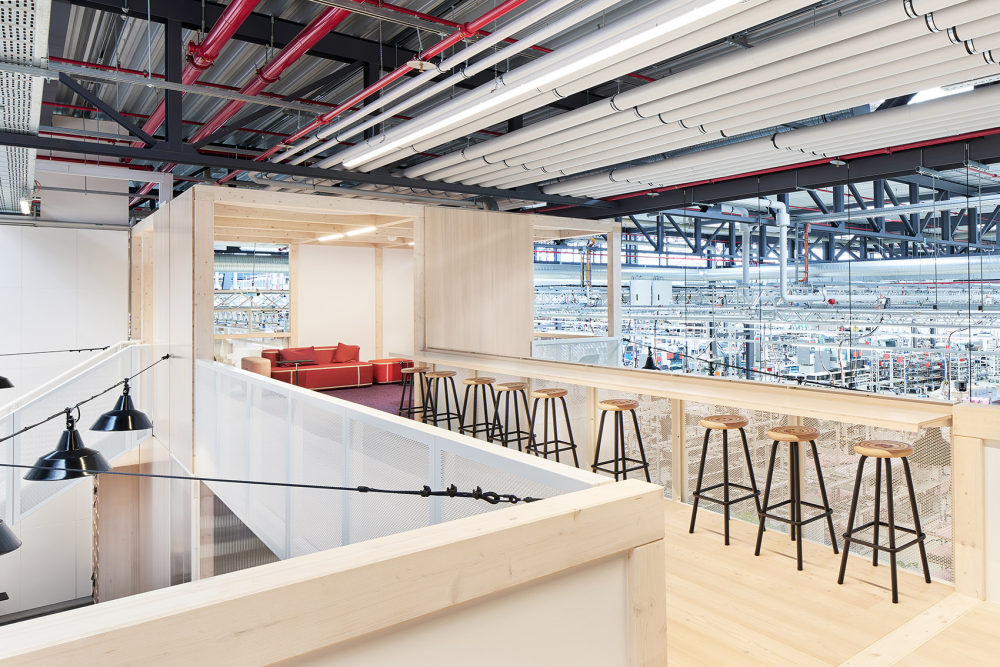 廠(chǎng)房辦公室二樓裝修視野