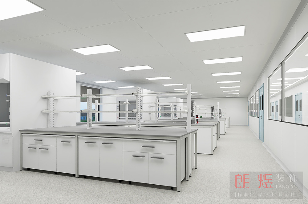 化工廠房實(shí)驗(yàn)室裝修設(shè)計(jì)效果圖