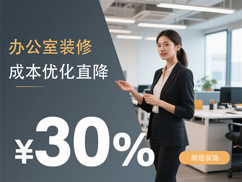 4大核心技法讓您的辦公室裝修成本直降30%！